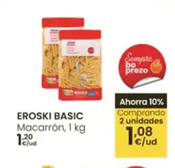 Eroski EROSKI BASIC Macarrón oferta