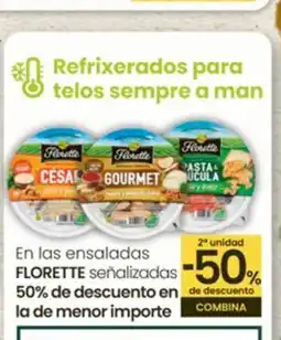 Eroski FLORETTE En las ensaladas oferta