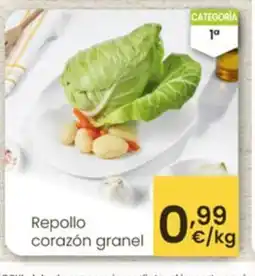 Eroski Repollo corazón granel oferta