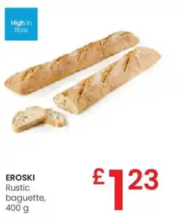 Eroski EROSKI Rustic baguette oferta