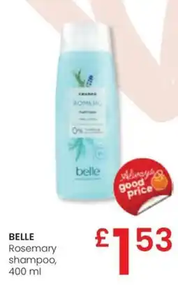 Eroski BELLE Rosemary shampoo oferta