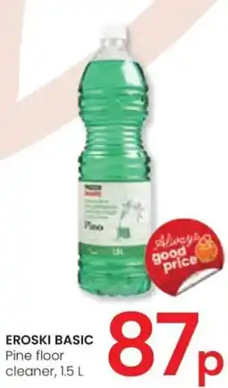 Eroski EROSKI BASIC Pine floor cleaner oferta