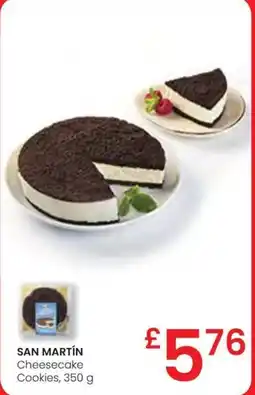 Eroski SAN MARTÍN Cheesecake Cookies oferta