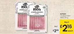Eroski ELPOZO 1954 Cooked ham oferta