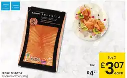 Eroski EROSKI Seleqtia smoked salmon oferta