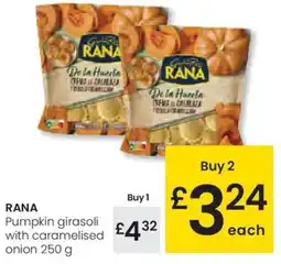 Eroski RANA Pumpkin girasoli with caramelised onion oferta