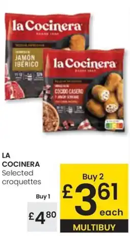 Eroski LA COCINERA Selected croquettes oferta