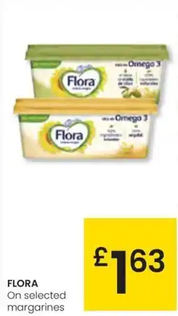 Eroski FLORA On selected margarines oferta
