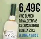 Claudio Blanco - vino d.o.valdeorras as chas godello oferta
