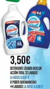 Claudio Disiclin - detergente liquido accion total 32 lavados oferta