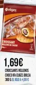 Claudio Eliges - croissants rellenos choco ifa bolsa oferta