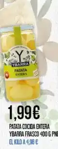 Claudio Ybarra - patata cocida entera frasco oferta