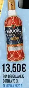 Claudio Brugal - ron añejo botella oferta