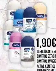 Claudio Sanex - desodorante control, zero control, invisie active control oferta