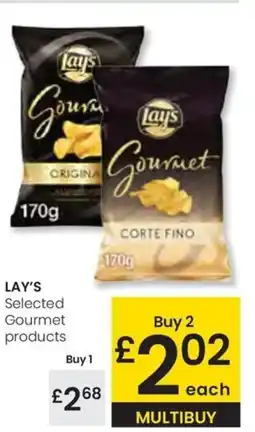Eroski LAY'S Selected Gourmet products oferta
