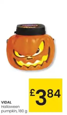 Eroski VIDAL Halloween pumpkin oferta