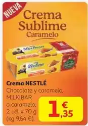 Alcampo Nestlé - crema chocolate y caramelo oferta