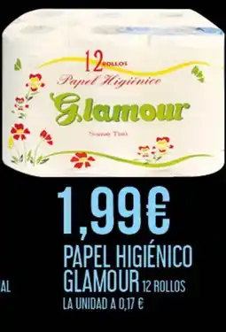 Claudio GLAMOUR Papel higiénico oferta