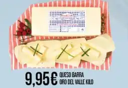 Claudio Queso barra oro del valle oferta