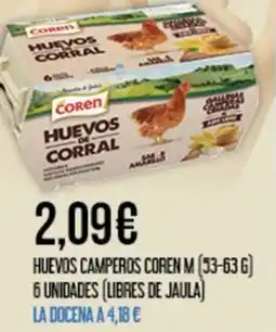 Claudio COREN Huevos camperos oferta