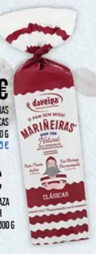 Claudio DAVEIGA Galletas mariñeiras clásicas paquete oferta