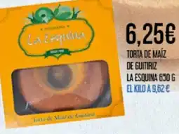 Claudio LA ESQUINA Torta de maíz de guitiriz oferta
