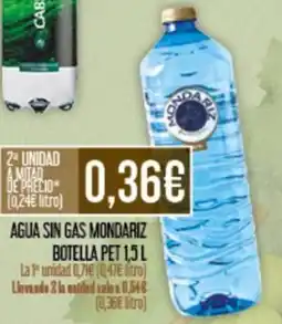 Claudio MONDARIZ Agua sin gas oferta