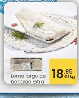 Eroski Lomo largo de bacalao Extra oferta