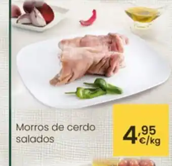 Eroski Morros de cerdo salados oferta