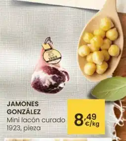 Eroski JAMONES GONZÁLEZ Mini lacón curado oferta