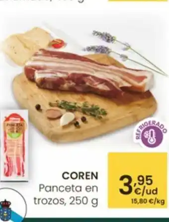 Eroski COREN Panceta en trozos oferta