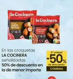 Eroski LA COCINERA En las croquetas señalizadas oferta