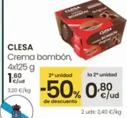 Eroski CLESA Crema bombón oferta