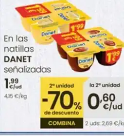 Eroski DANET En las natillas oferta