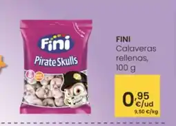 Eroski FINI Calaveras rellenas oferta