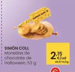 Eroski SIMÓN COLL Monedas de Halloween oferta