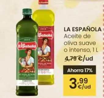 Eroski LA ESPAÑOLA Aceite de oliva suave o intenso oferta
