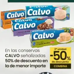Eroski CALVO En las conservas señalizadas oferta