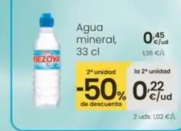 Eroski Agua mineral oferta