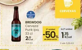 Eroski BREWDOG Cerveza Punk Ipa oferta