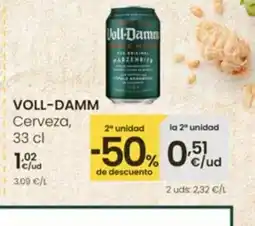 Eroski VOLL-DAMM Cerveza oferta