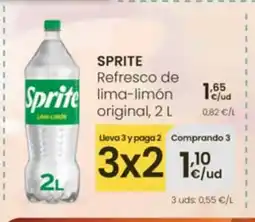 Eroski SPRITE Refresco delima-limón original oferta