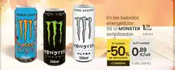 Eroski MONSTER En las bebidas energéticas oferta