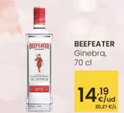 Eroski BEEFEATER Ginebra oferta