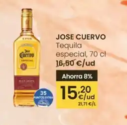 Eroski JOSE CUERVO Tequila especial oferta