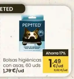 Eroski Bolsas higiénicas icon asas oferta