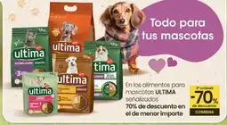 Eroski ULTIMA En los alimentos para mascotas señalizados oferta