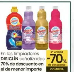 Eroski DISICLÍN En los limpiadores señalizados oferta