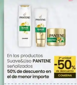 Eroski PANTENE En los productos Suave&Liso señalizados oferta