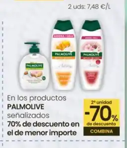 Eroski PALMOLIVE En los productos señalizados oferta